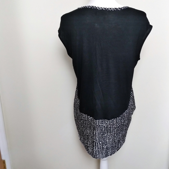 Anthropologie Akemi + Kin Mixed Media Blouse - Picture 3 of 9